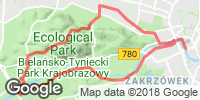 Track GPS Z dzieciakami przez Lasek i Tor Kajakowy